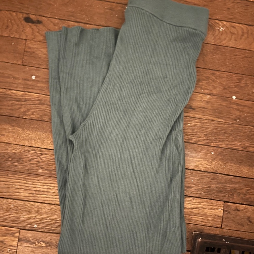Green Sweater Lounge Pants - Picture 3 of 4